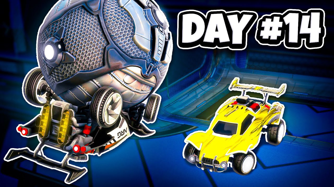 30 дней рейтинговых игр только с профессионалами... ROCKET LEAGUE (часть 1)