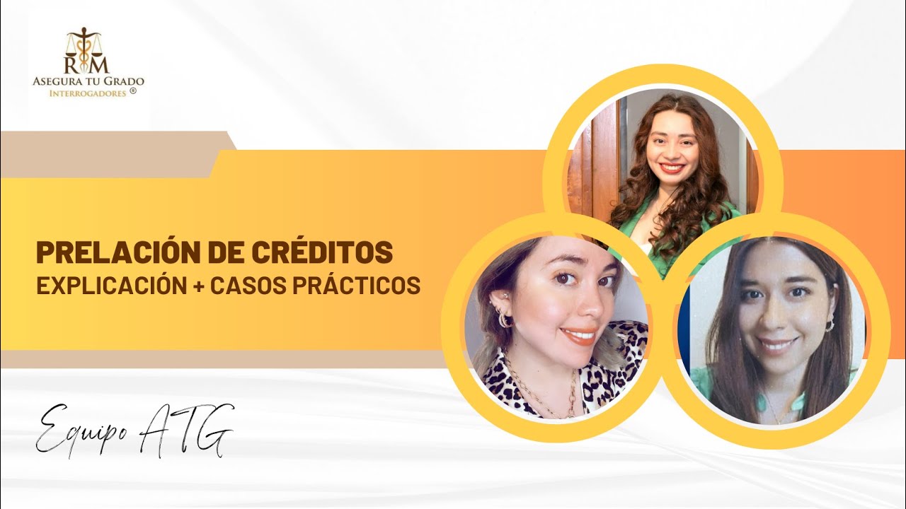 LA PRELACIÓN DE CRÉDITOS