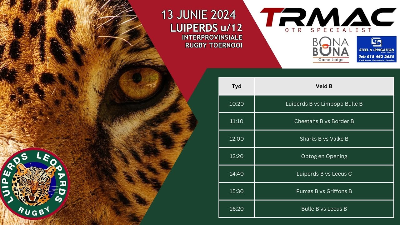 Pumas B vs Griffons B | Rugby | Luiperds u/12 Interprovinsiale Rugby Toernooi