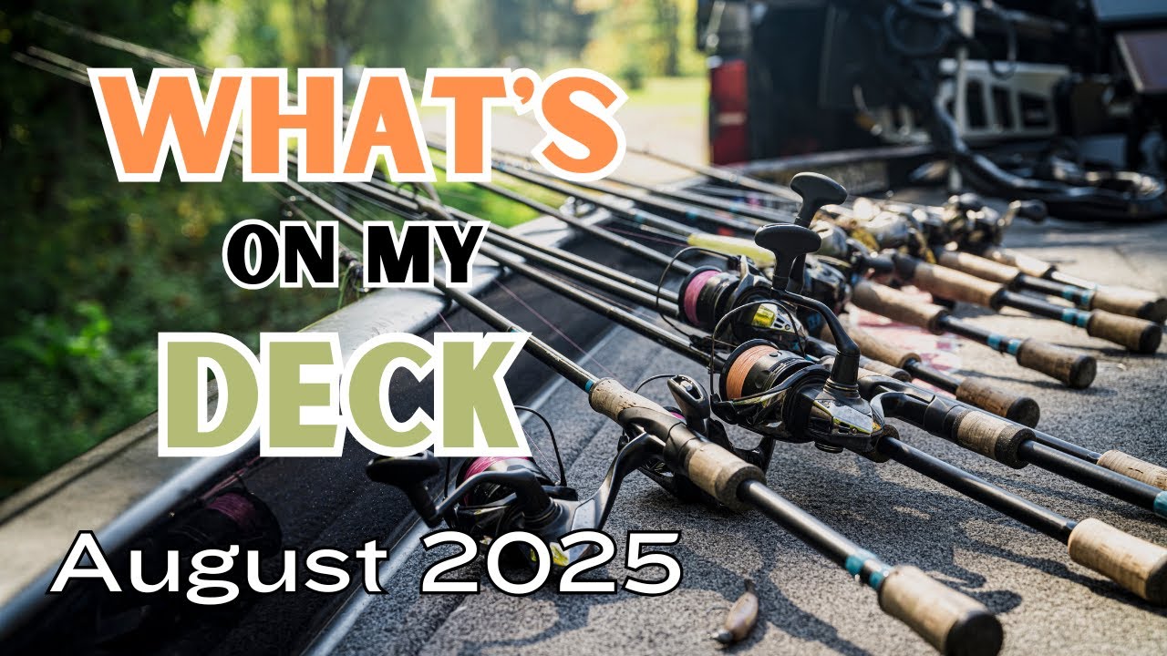 What's On My Deck -  August 2025