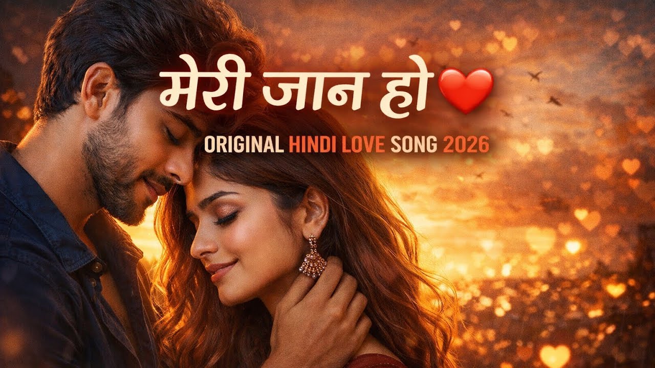 मेरी जान हो ❤️ | Original Hindi Love Song 2026 | Romantic Lofi Song | No Copyright