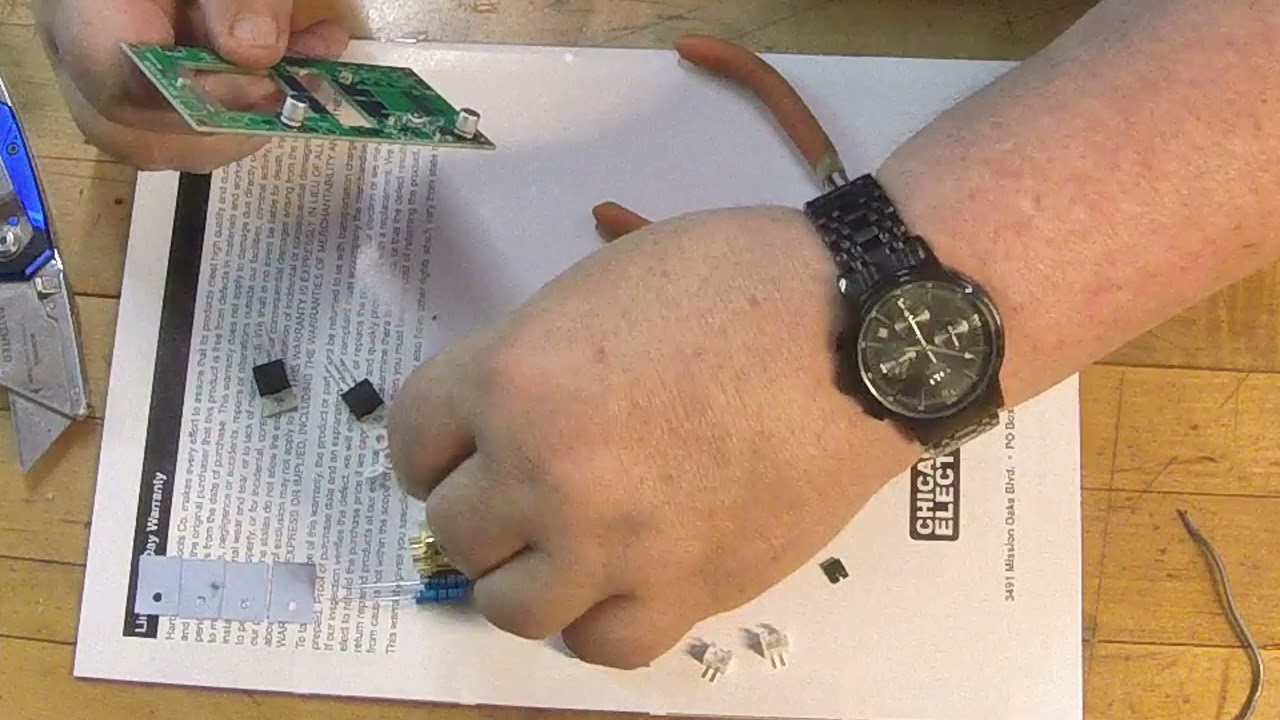 Minipa 70 watt HF Amplifier Kit Assembly and Testing Part 1