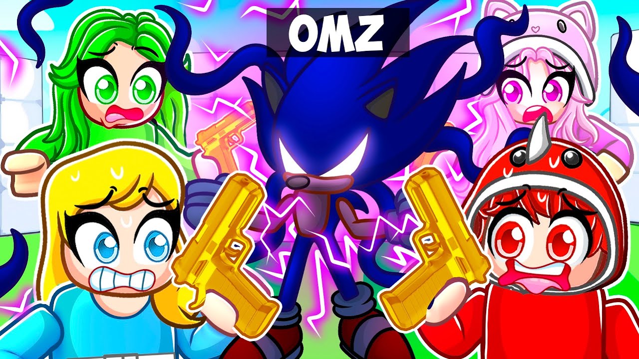 Omz Turns Into DARK Sonic In Roblox Rivals&hellip;