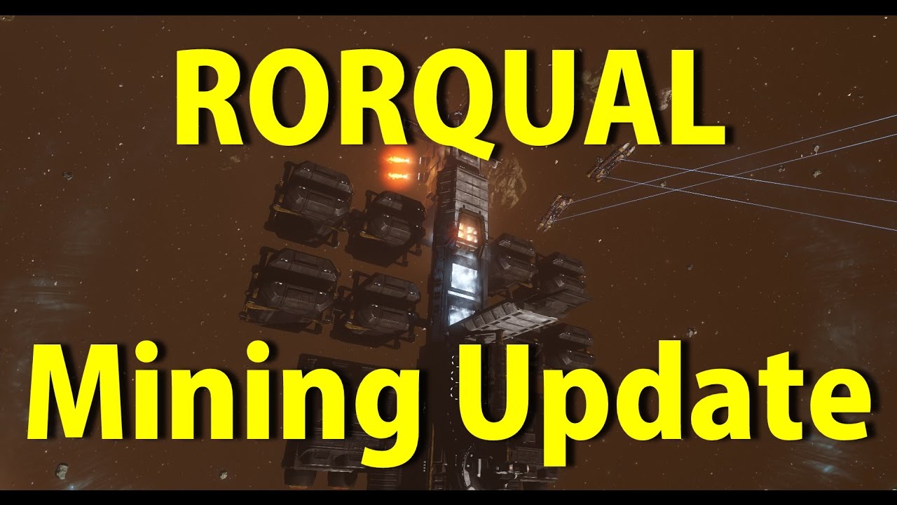 Rorqual Mining Update - Excavator Drone Yield and Safety - EVE Online