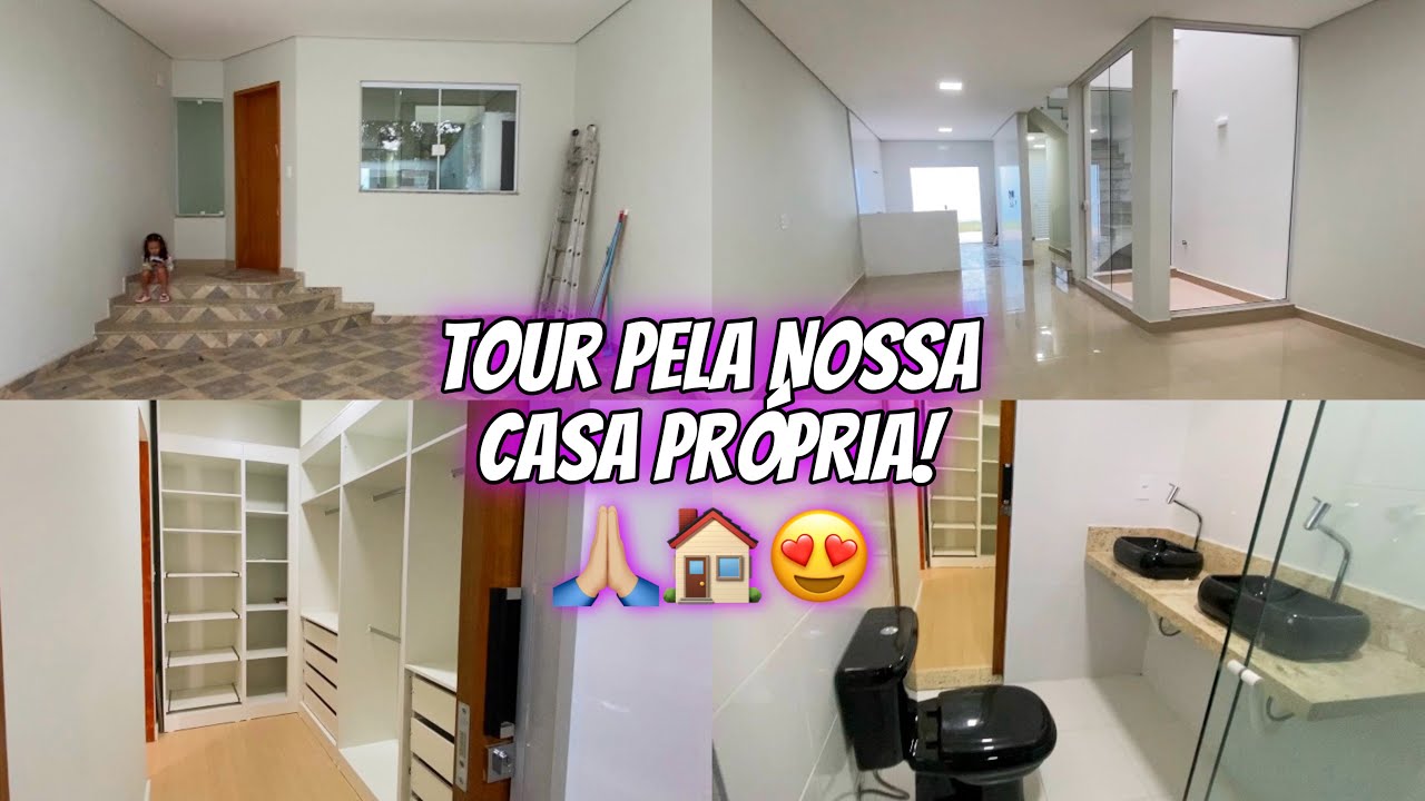 TOUR PELA NOSSA CASA PRÓPRIA 🏠✨🙏🏼