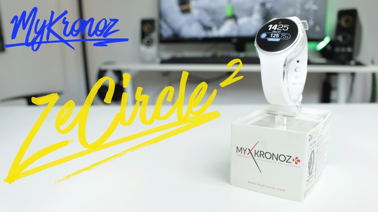 UNE MONTRE CONNECTÉE À SEULEMENT 60€ ! MyKronoz