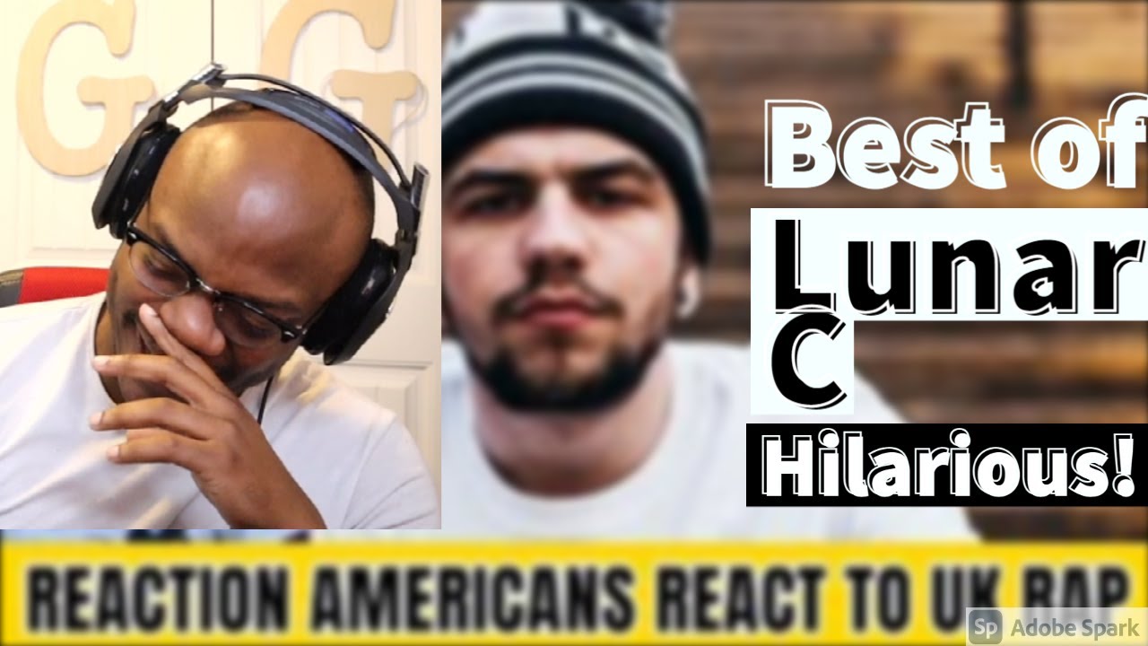 Funniest UK Rapper? |Best of Lunar C | AMERICANS REACT TO UK RAP