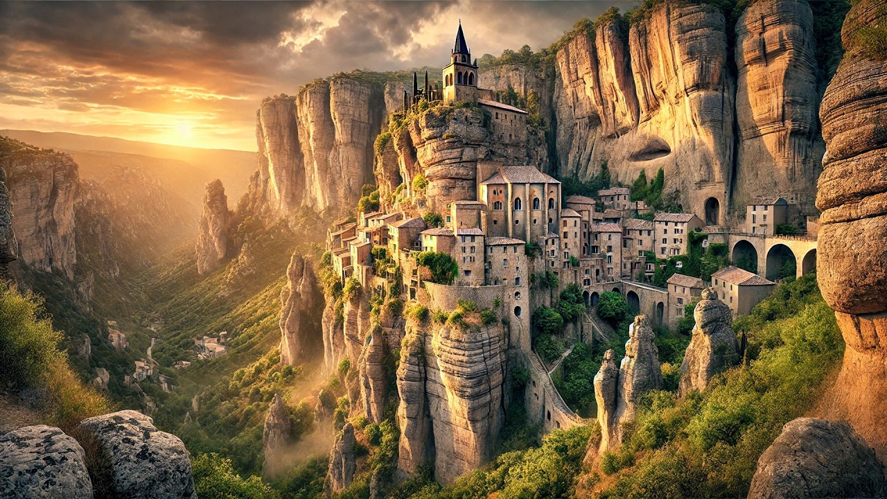 Most Beautiful town in France 🇫🇷 | Moustiers-Sainte-Marie