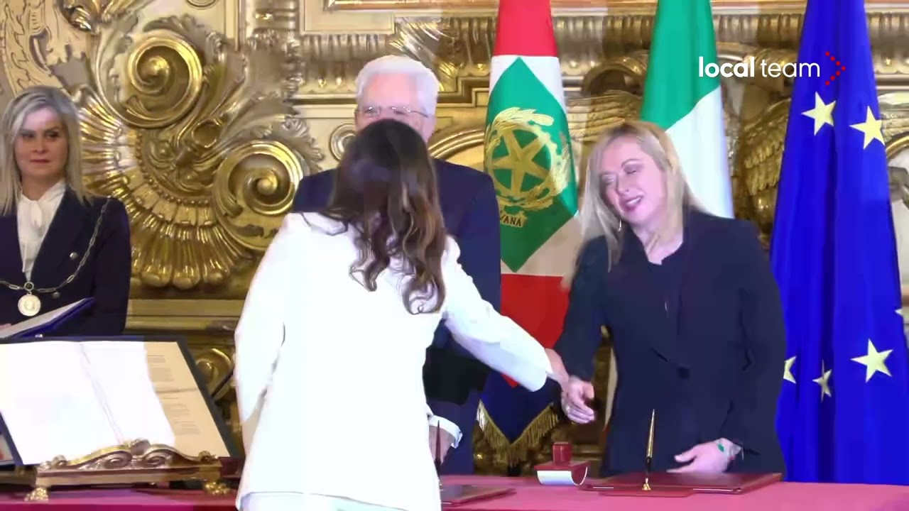 Giuramento ministre senza portafoglio: Roccella, Locatelli e Casellati