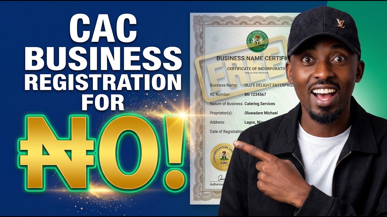 How To Register Your Business For FREE With CAC | As FG Grant 250,000 Free Registrations!