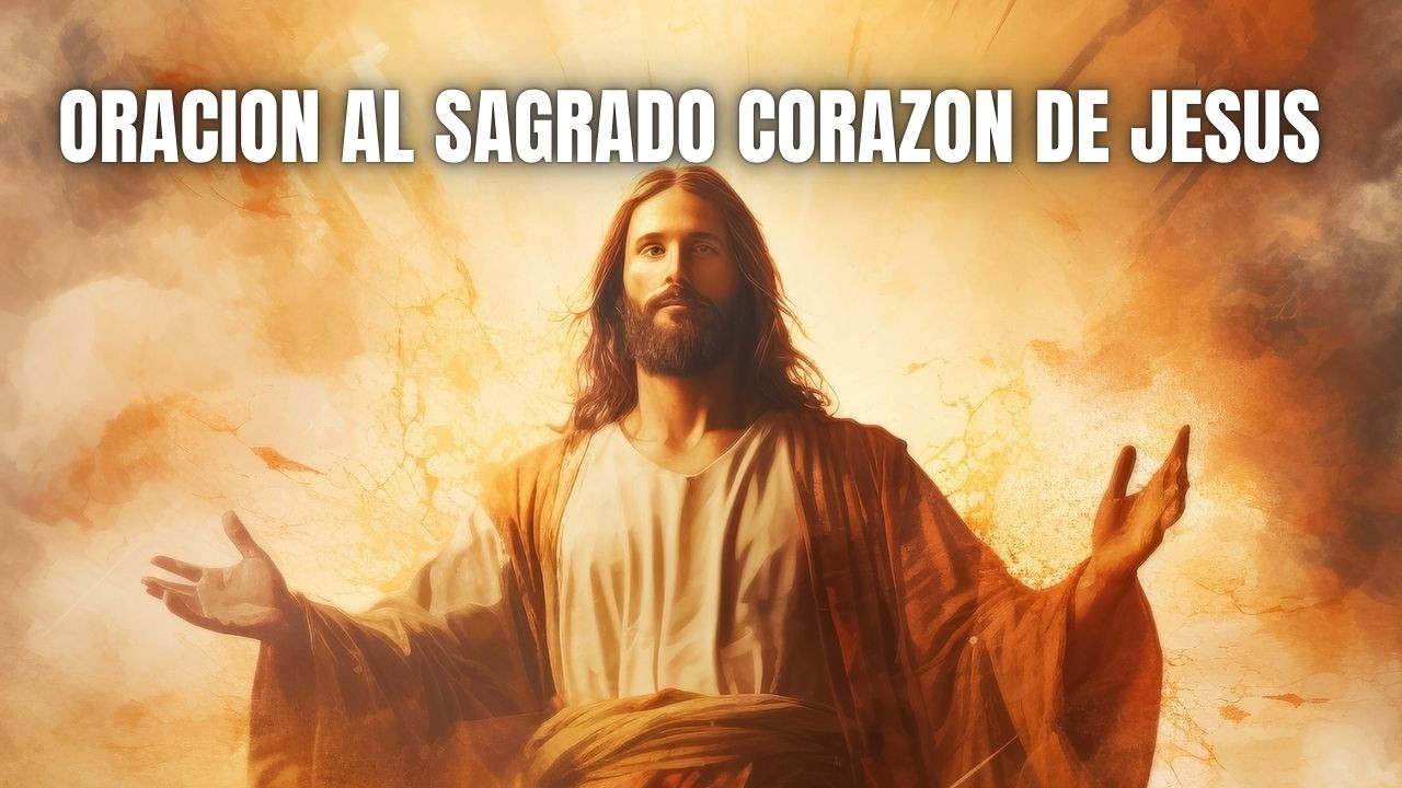 Oración al Sagrado Corazón de Jesús para encontrar paz