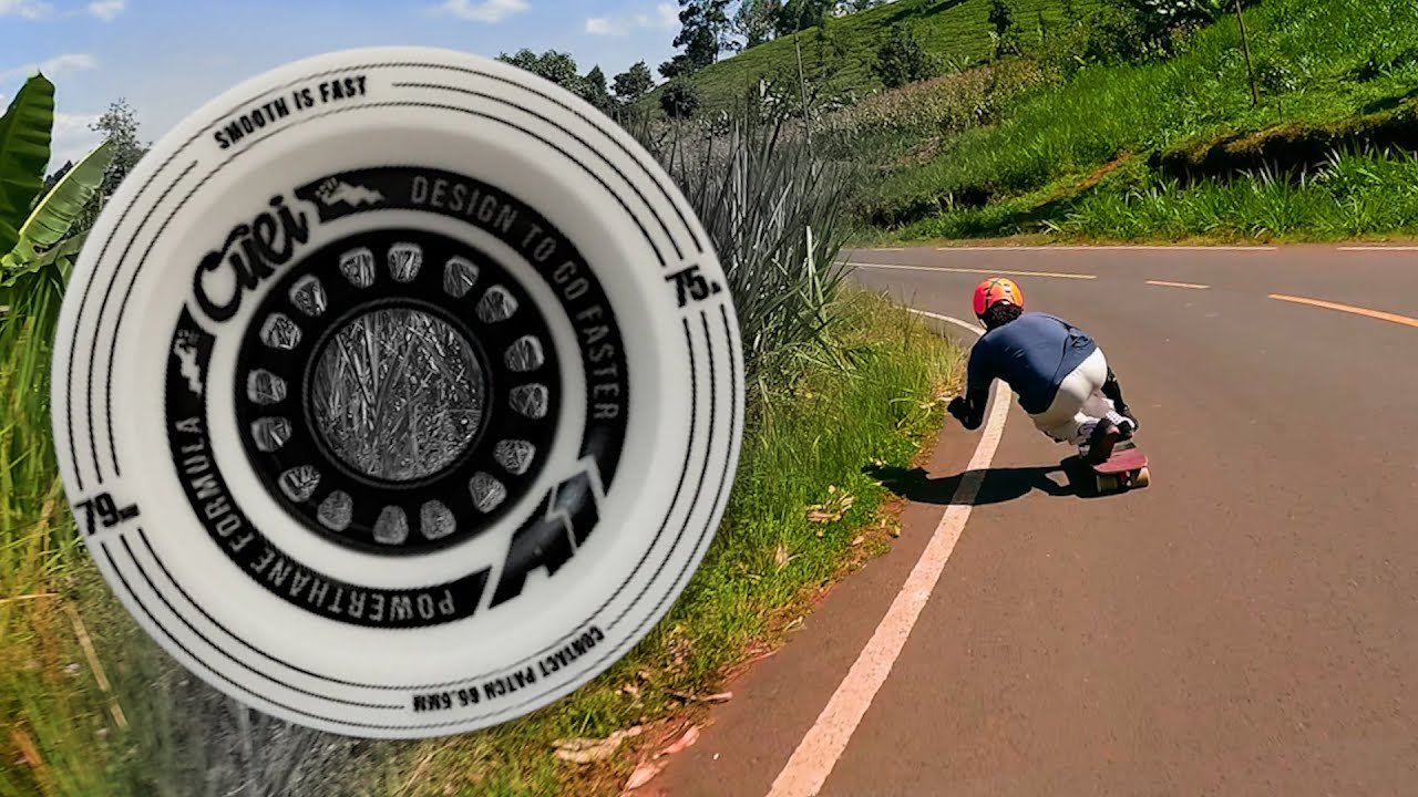 Cuei A1 Review || 74a Longboard race wheel