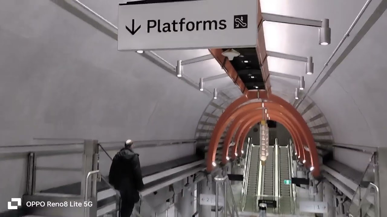 Town Hall Station Melbourne CBD. 30 November 2025