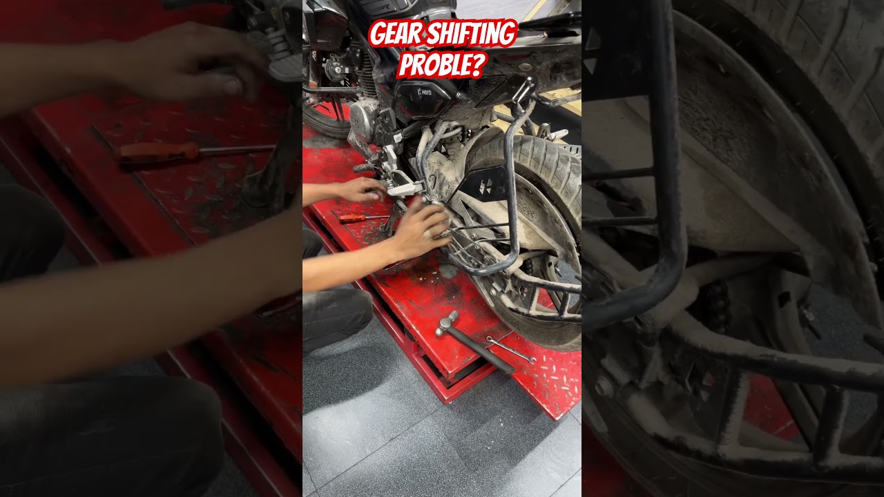 Hero bike gear shifting problem solution. #heroxtreme125r #viralvideo #bikelover #bike #gear #fypシ