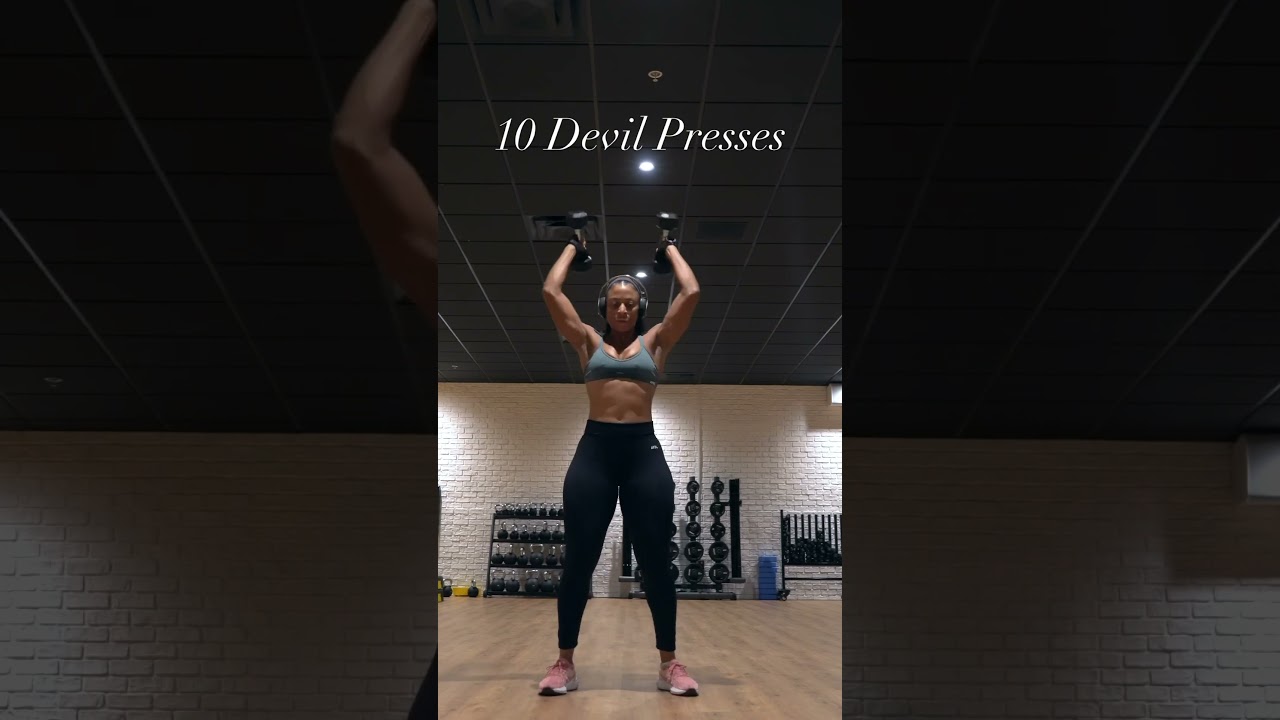 Full Body Insanity Dumbbell Circuit. Try if you dare 💪🏽 #fitness #hiit #workout
