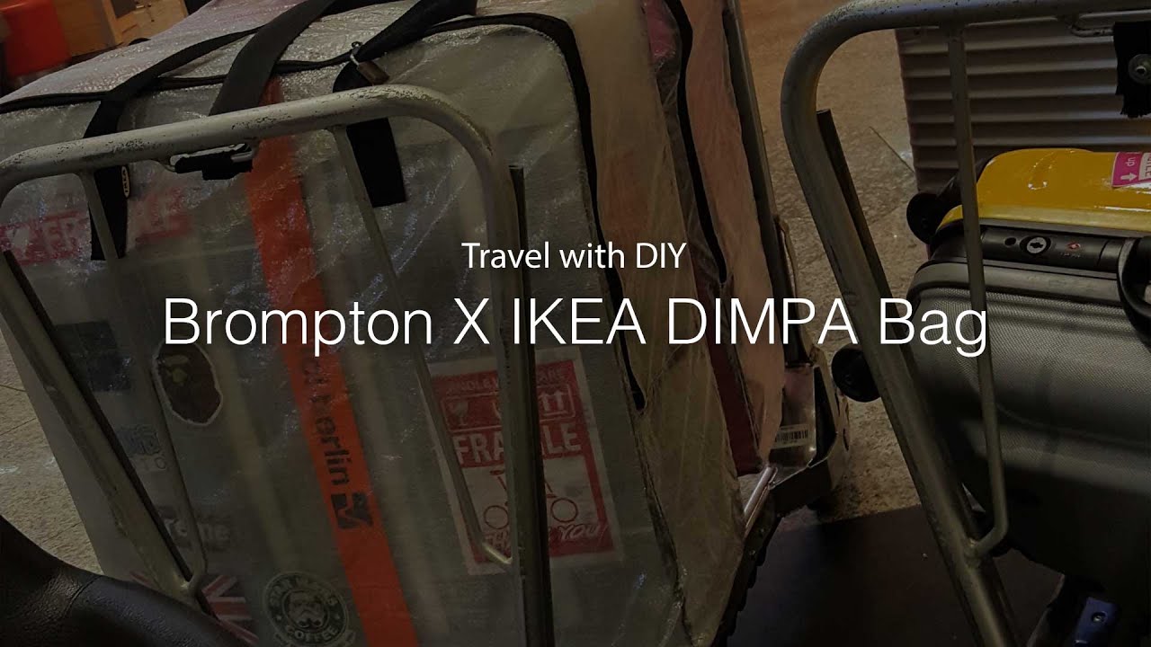 [DIY] BROMPTON X IKEA DIMPA Bag