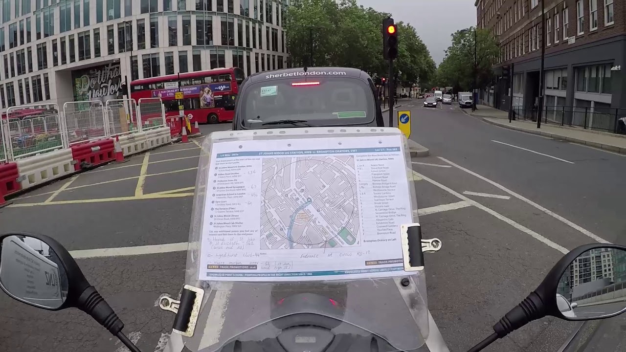 Run 65: St Johns Wood UG Station, NW8 to Brompton Oratory, SW7