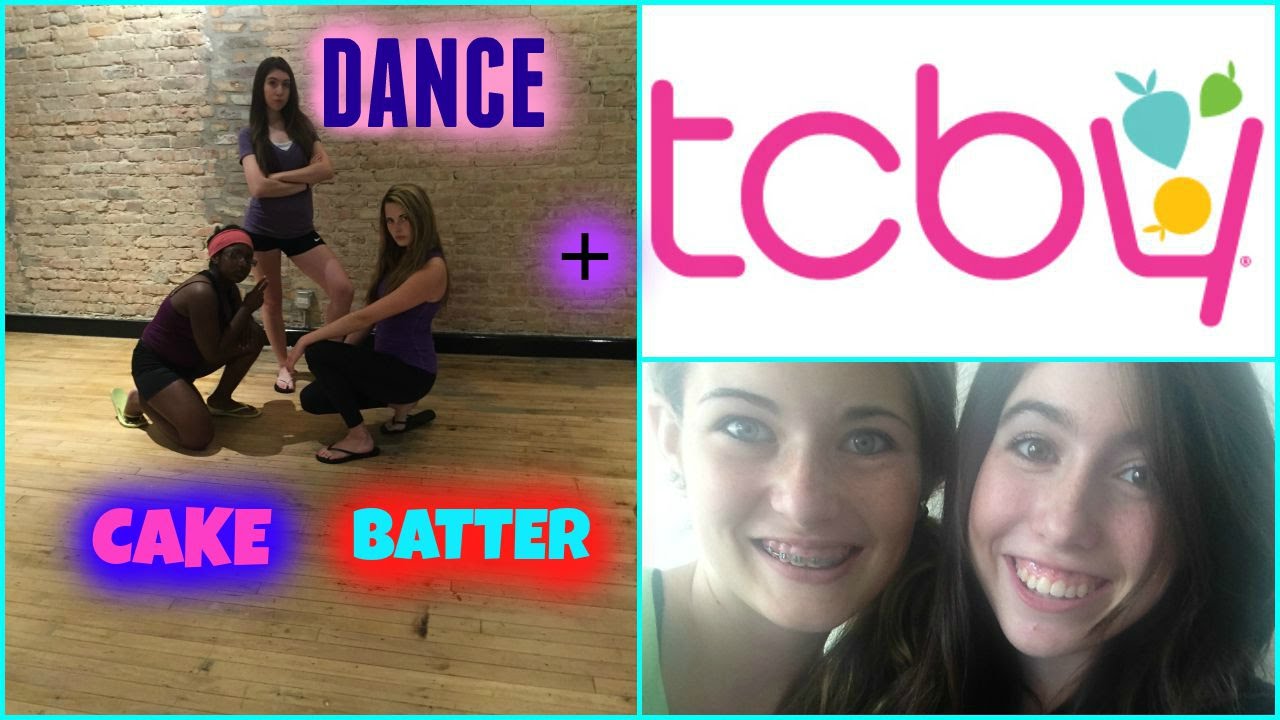 DANCE + GETTING CAKE BATTER FROZEN YOGURT