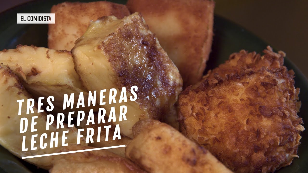 Leche frita clásica, crujiente y al horno | EL COMIDISTA