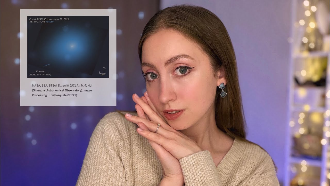 АСМР👽КОСМИЧЕСКИЙ СТРАННИК 3I/ATLAS☄️тихий голос 