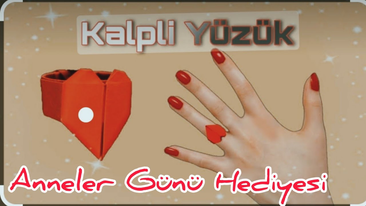 Anneler Günü Hediyesi/Sevgililer günü hediyesi /Kağıttan Neler Yapılır/Origami