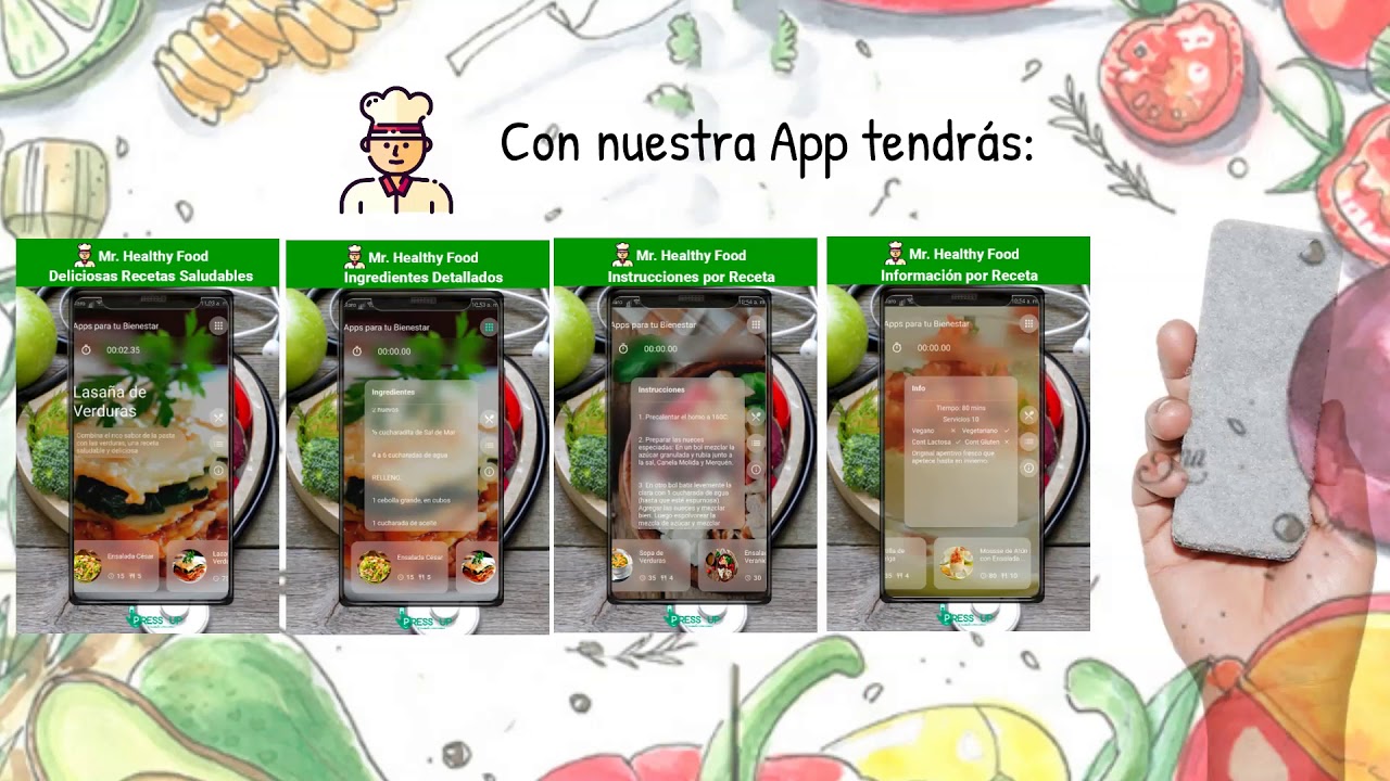 APP COMIDA NUTRITIVA