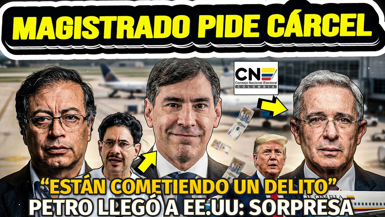 🚨MAGISTRADO PIDE CÁRCEL: ESTÁ COMETIENDO UN DELITO. PETRO DENUNCIÓ. EXREGISTRADOR EJECUTÓ PLAN. OJO