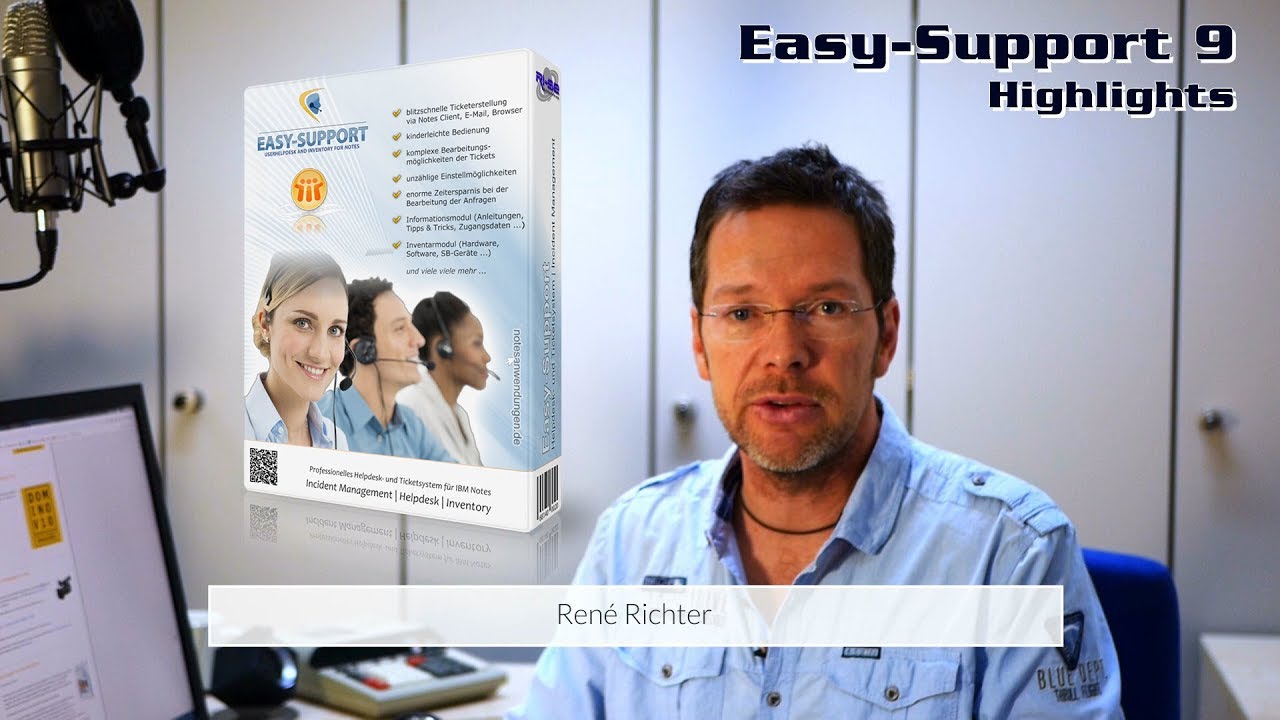 Easy-Support Rel. 9 | Highlights | Helpdesk- und Ticketsystem