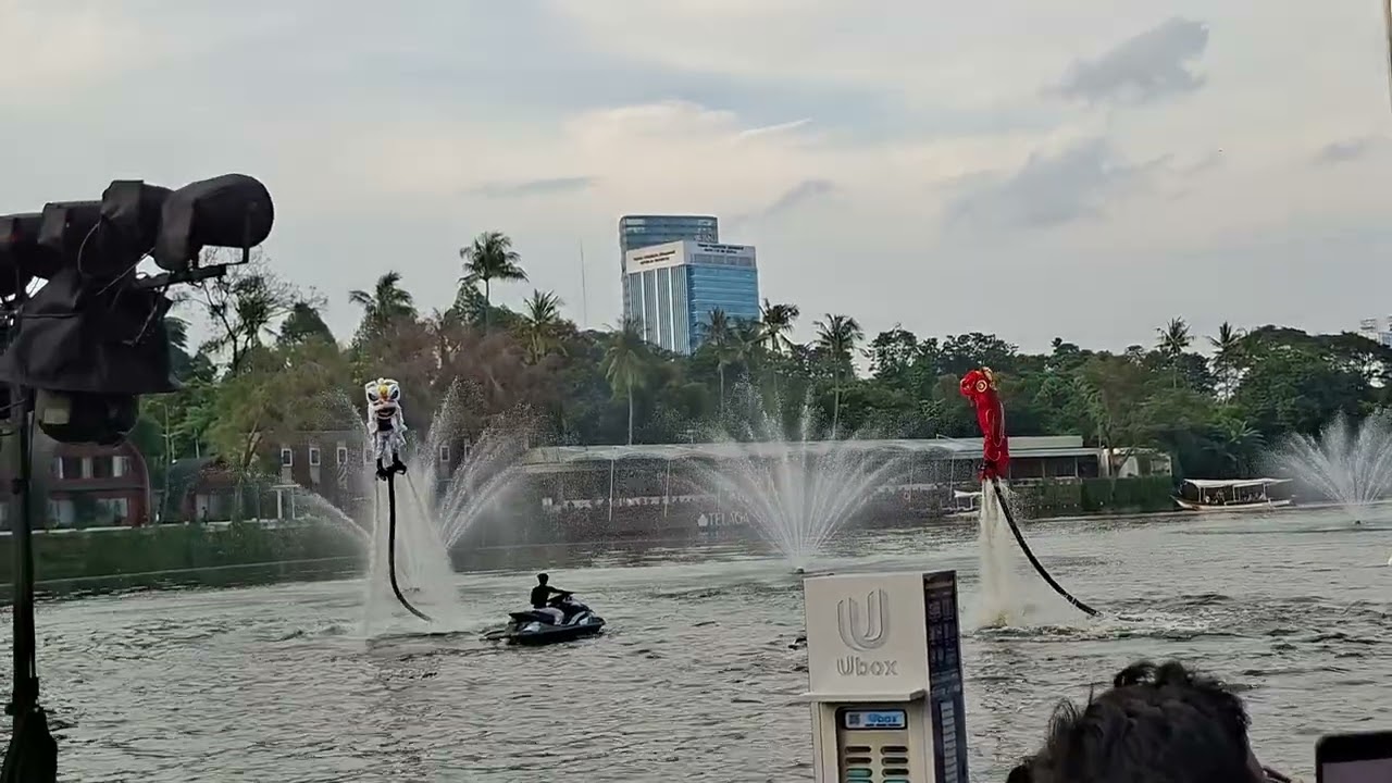 The Aerial Lion Dance