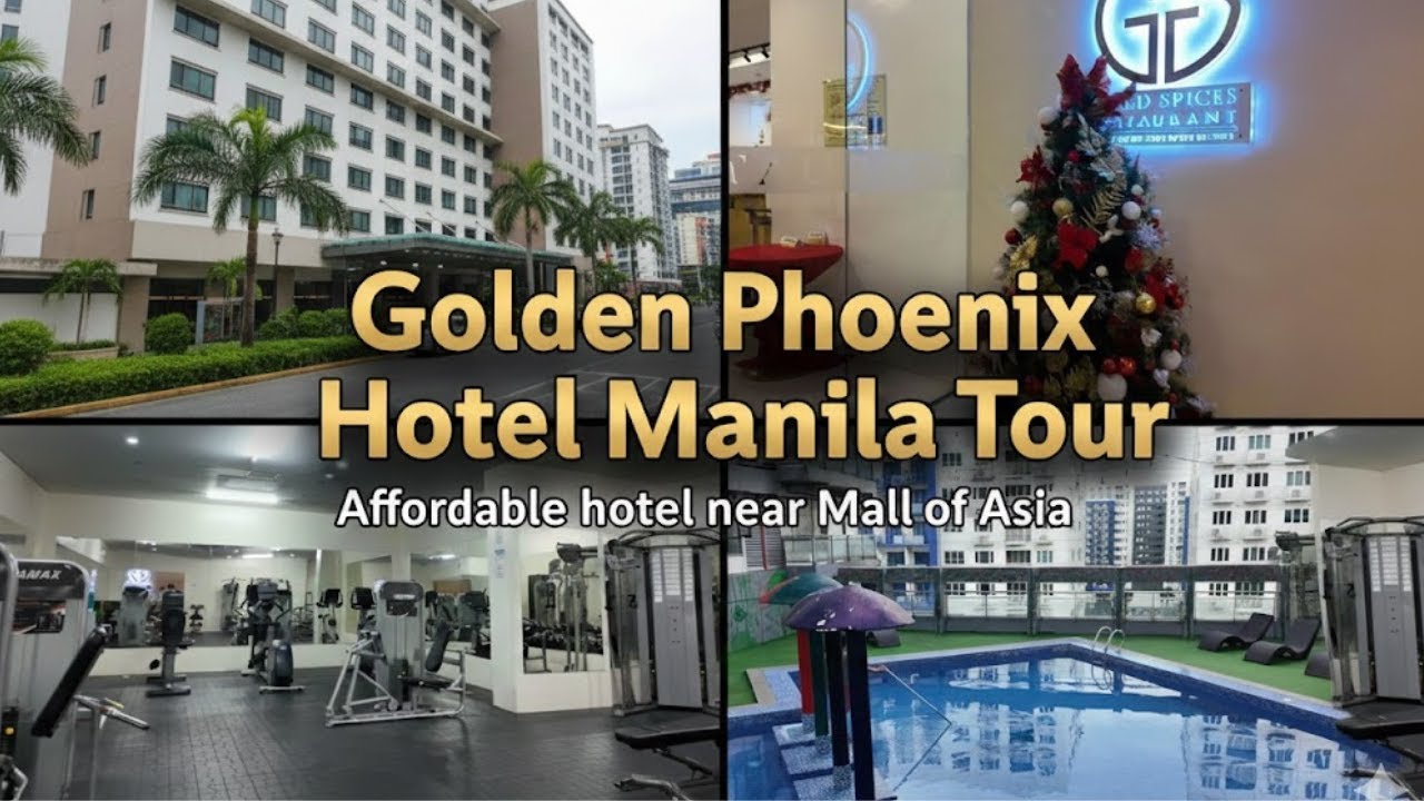 Golden Phoenix Hotel Manila 🇵🇭: обзор номеров люкс, удобств и завтрака «шведский стол»!