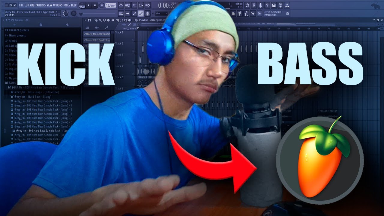 🤯👉Como Mezclar el Kick con el 🅱ass en FL Studio 20 | Mixing Cap #3 [Kick + Bajo] 😎🔥🔥Tutorial Español
