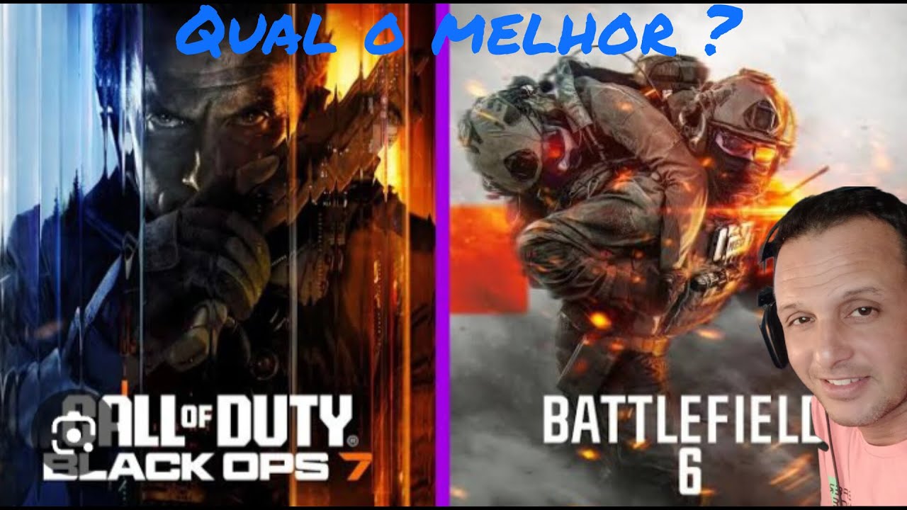 BATTLEFIELD 6  OU BLACK OPS 7 . QUAL O MELHOR ?