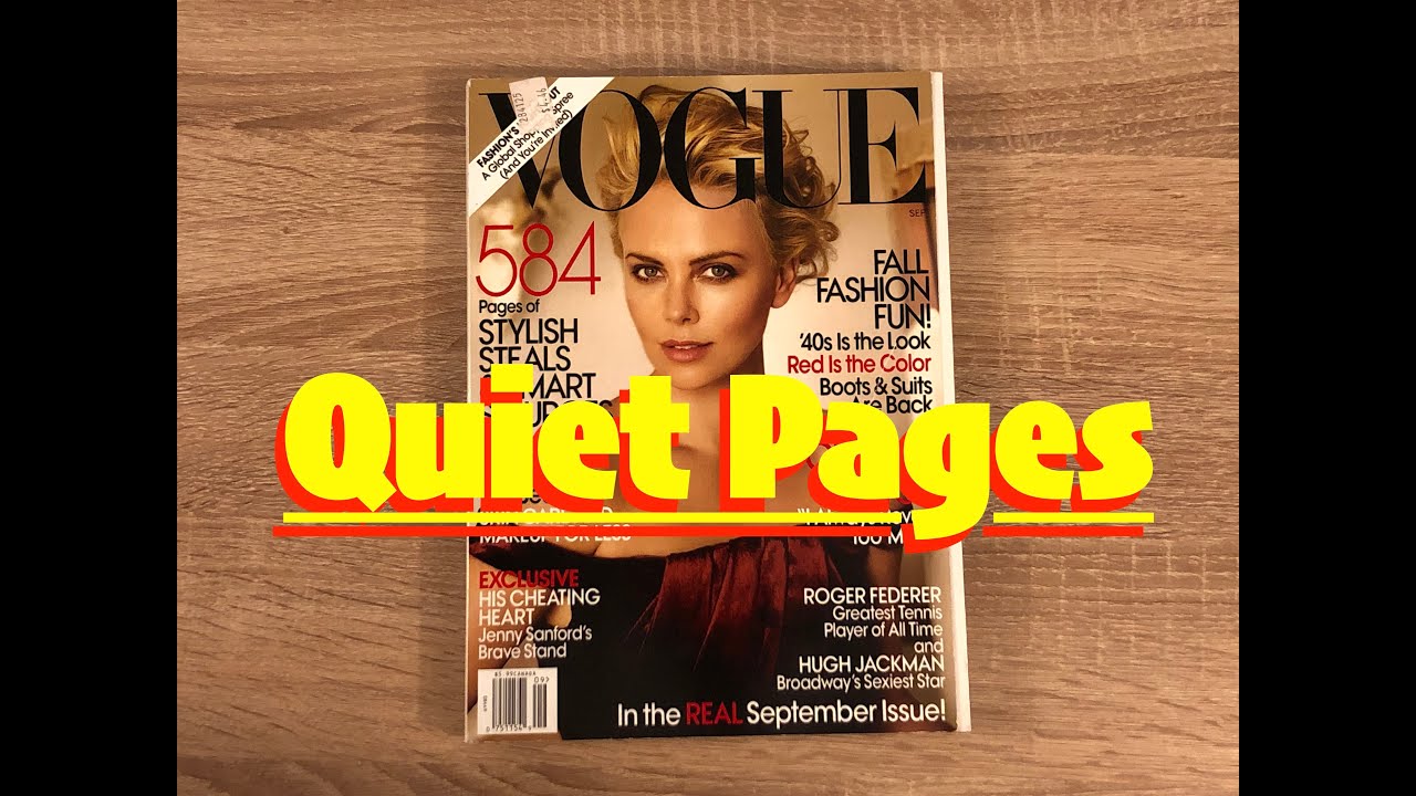 September 2009 Vogue US Magazine Full Flip Through | Charlize Theron | Patrick Demarchelier