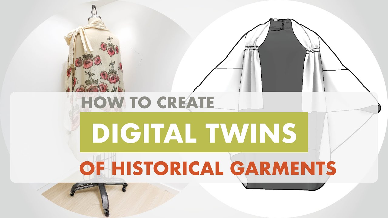 TRACING PATTERNS - How to Create DIGITAL TWINS of HISTORICAL GARMENTS - PART 4