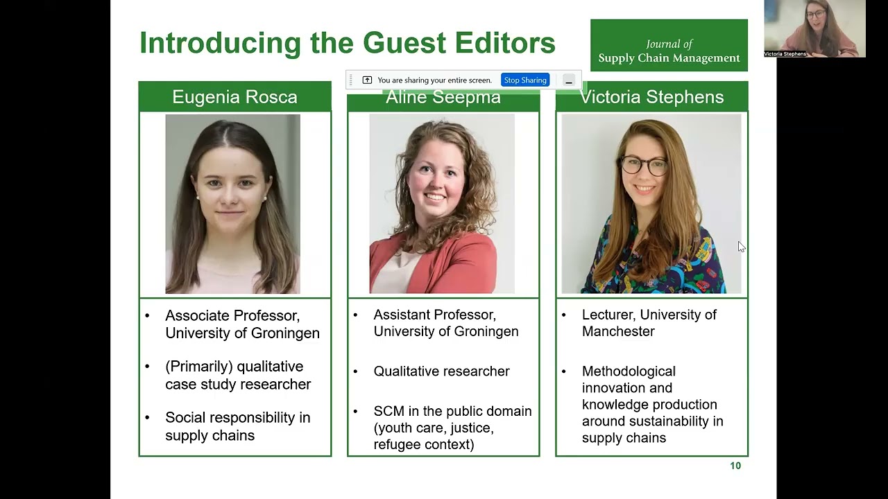 Toward novel ways of doing qualitative research in SCM | Kick-off and information session