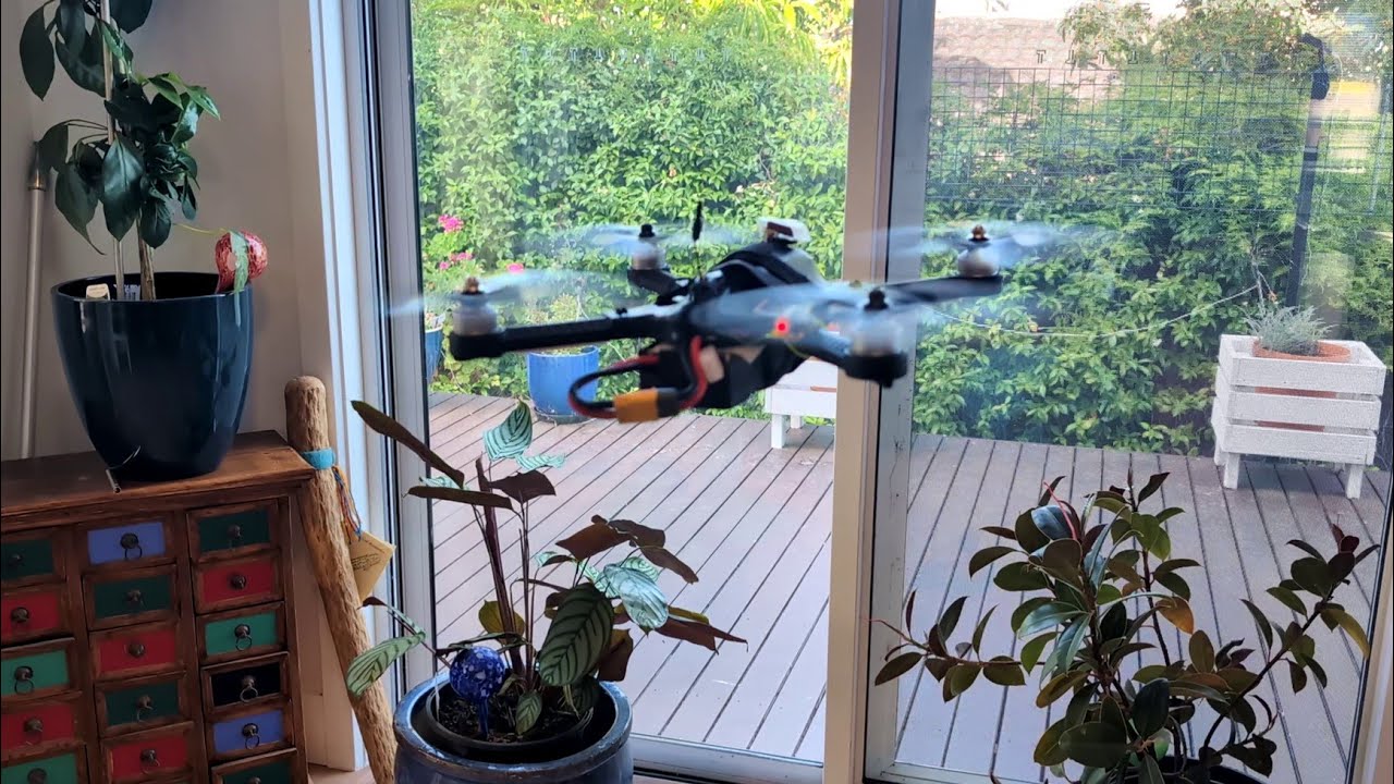 Indoor 7 inch drone - safe flying?