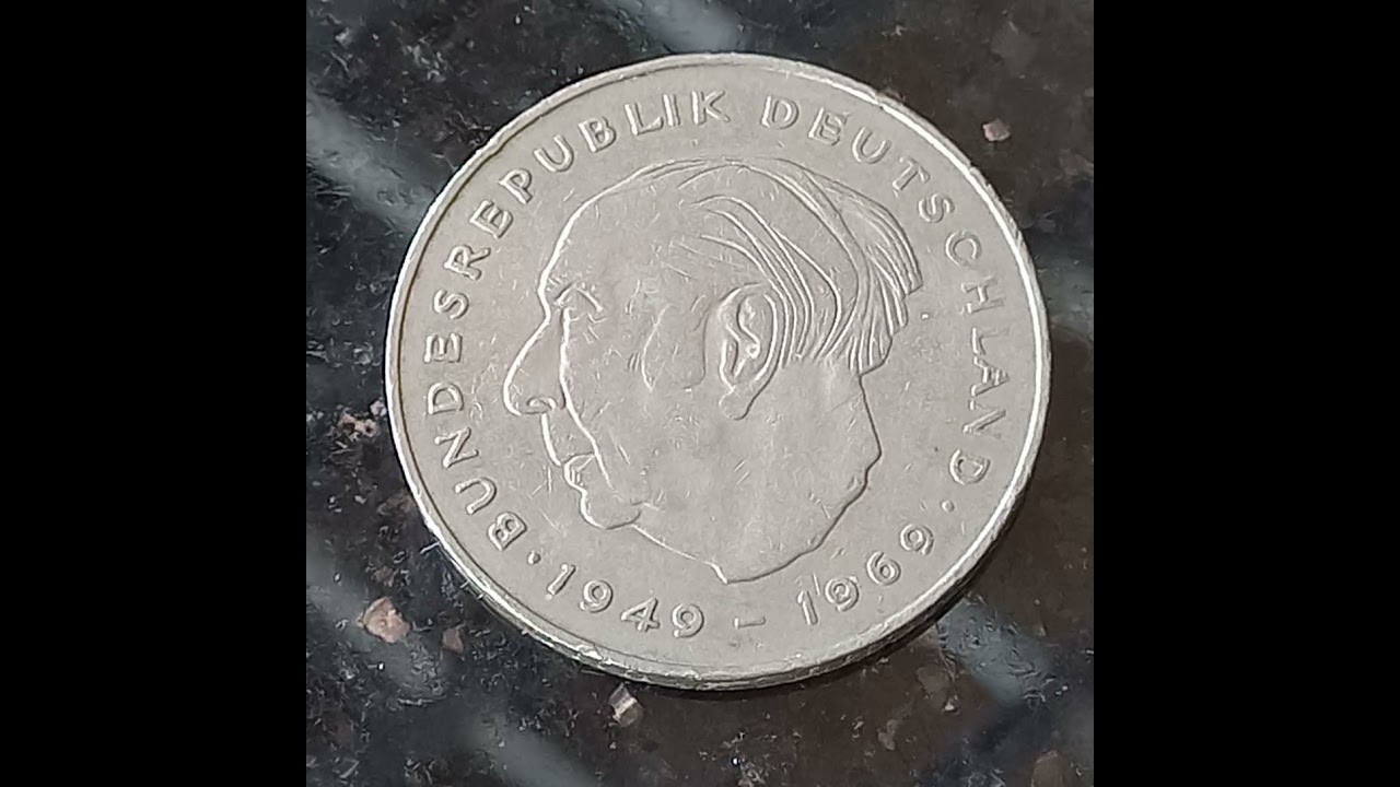 Deutsche Souvenirmünze 2 mark 1987/German souvenir coin/जर्मन स्मारिका सिक्का/عملة المانيه تذكارية