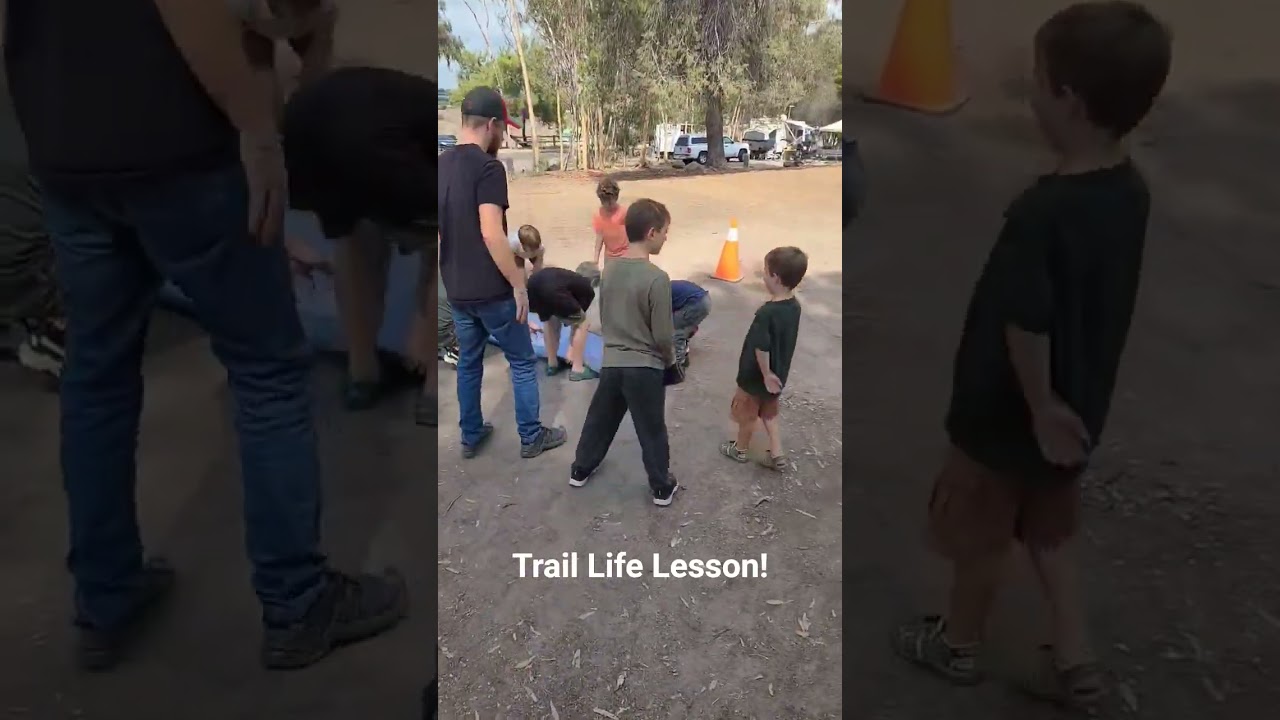 Teaching and learning first aid to the trailmen! #traillife #camping #patriots