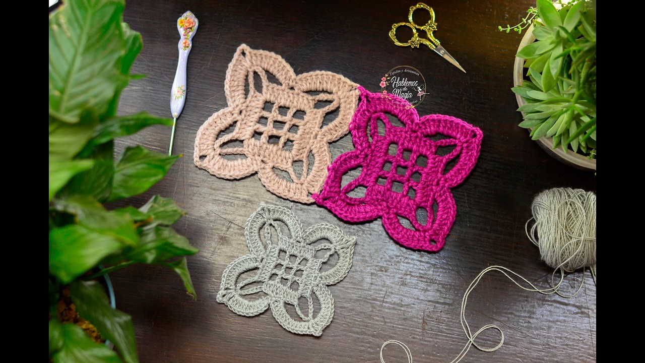 Granny calado ( paso a paso en crochet )