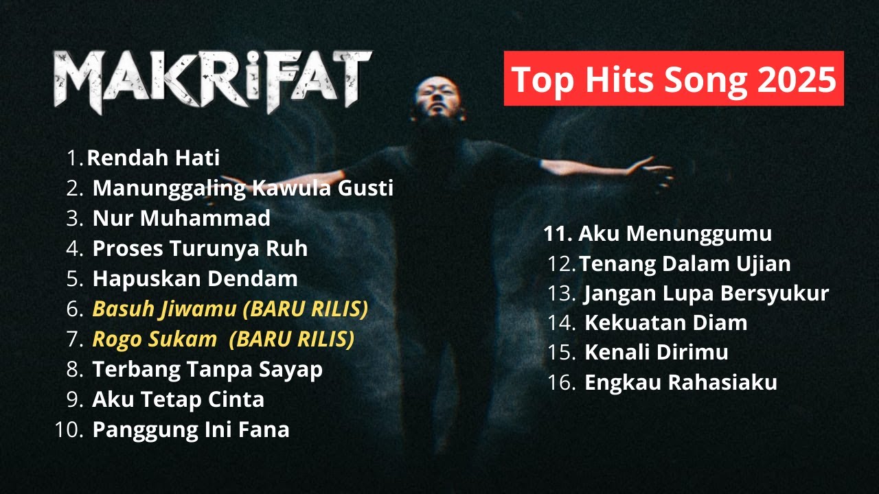 16 Lagu Terbaik MAKRIFAT — Koleksi Paling Menyentuh Sepanjang Karier! (Wajib Dengar Sendiri)