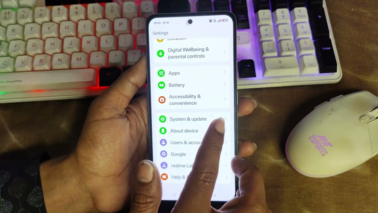 Realme P4x 5G me Repair Mode Chalu Kaise Kare, Enable Repair Mode in Realme P4x 5G