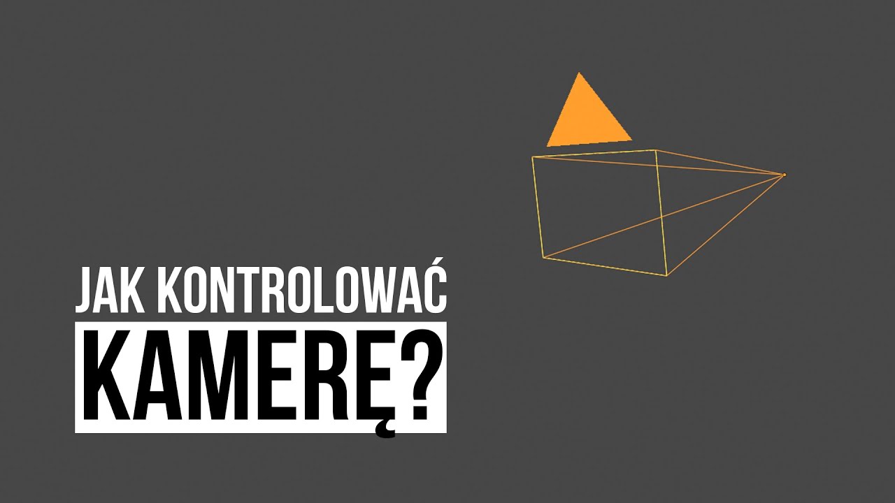 Jak kontrolować kamerę w Blenderze + podstawowe opcje i skróty