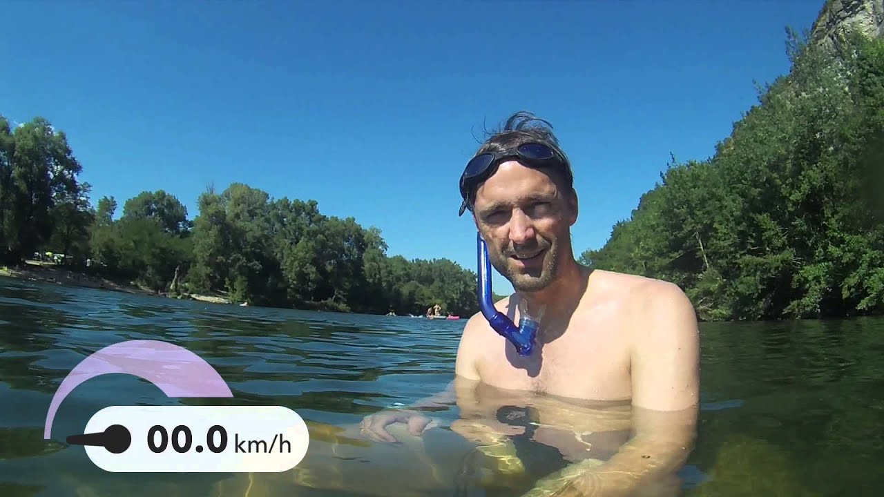 Fietsen en zwemmen in de Ardèche - Ruoms (20150723)