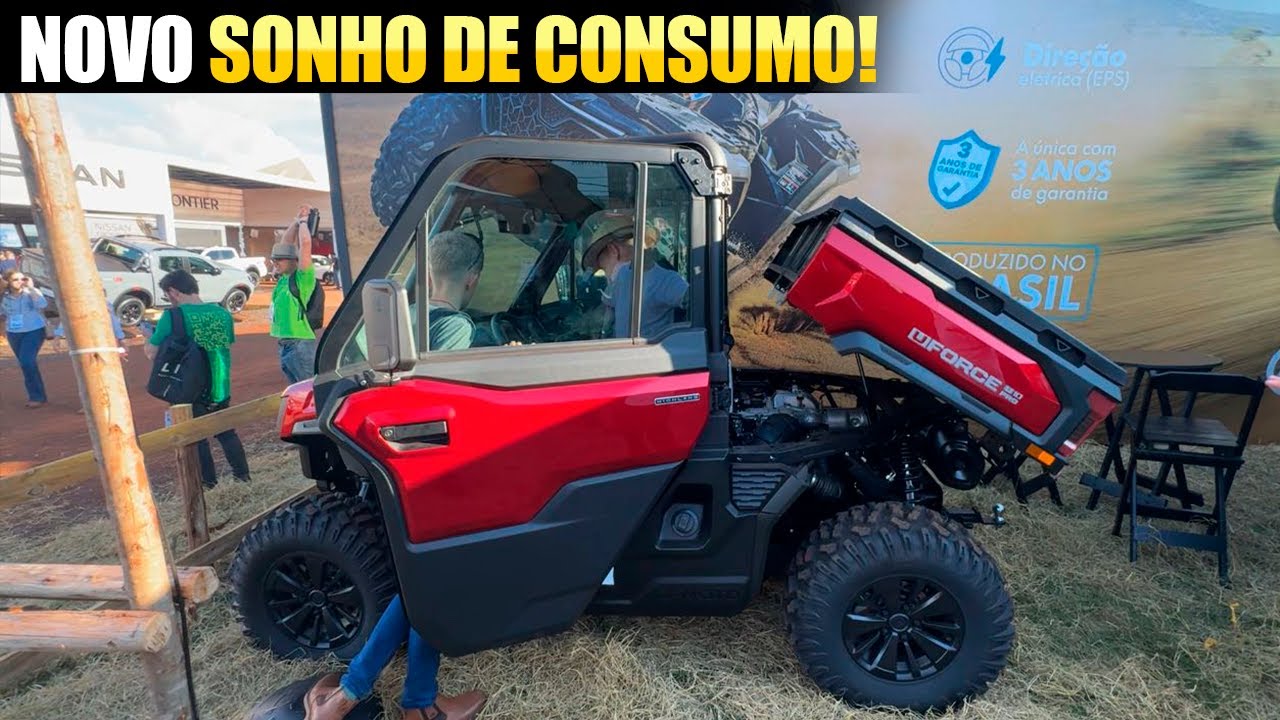 NOVO UFORCE U10 PRO HIGHLAND COM CABINE E PURO LUXO!!