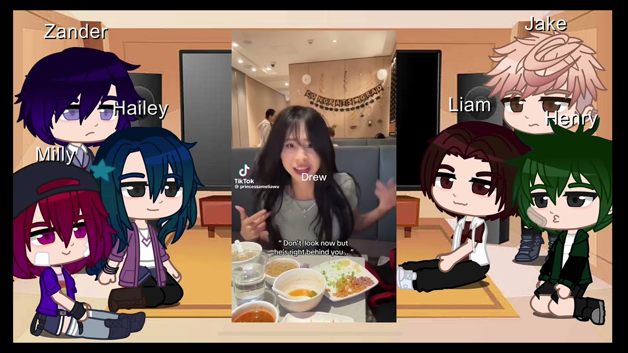 TMF react to Drew as random tiktoks