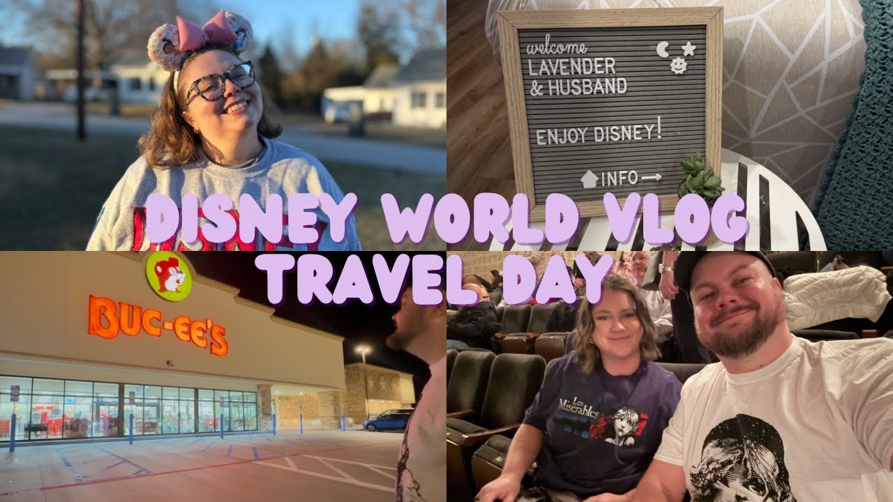 Walt Disney World Vlog 🚙 Travel Day | Les Miserables, Road Trip and Jacksonville Airbnb Check In