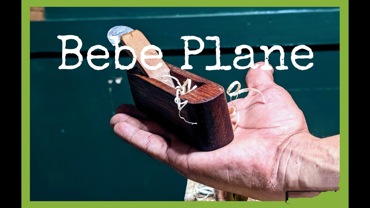 How to make a small handplane.