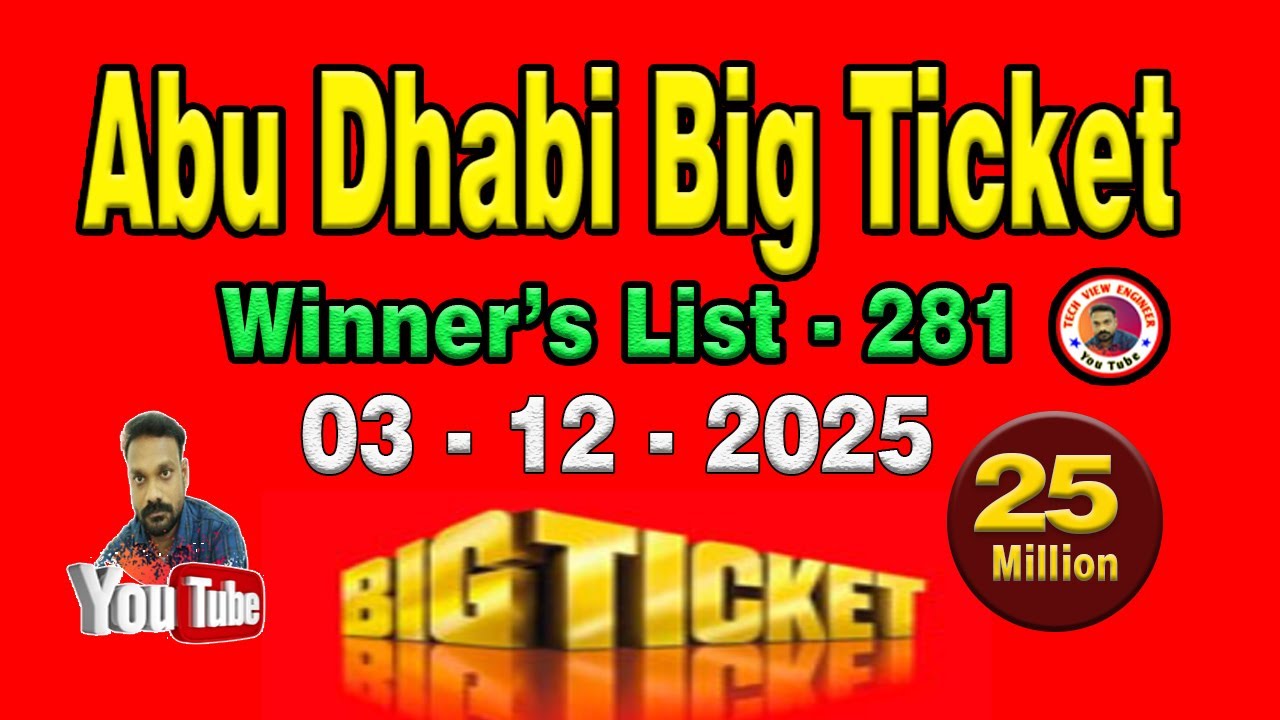 Big Ticket Live Draw Series 281🏅AED 25 Million, MESSARATI Big Ticket FAQs &ndash;Common Questions Updates