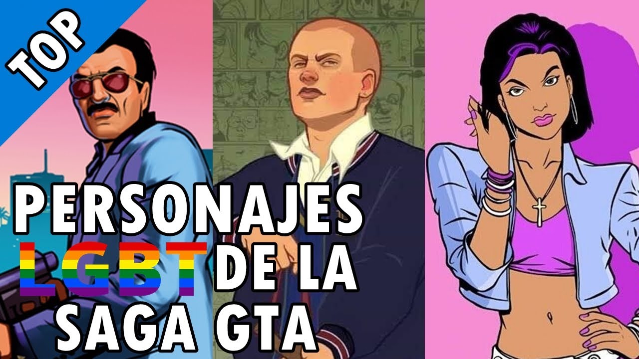 TOP 5: Personajes LGBT+ de la SAGA GTA | Parte 2