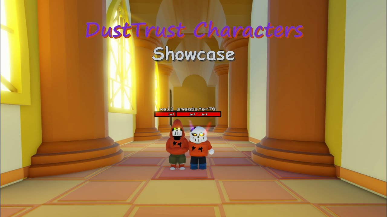 Sans Multiversal Battles! 2 | Dusttrust Characters Showcase.